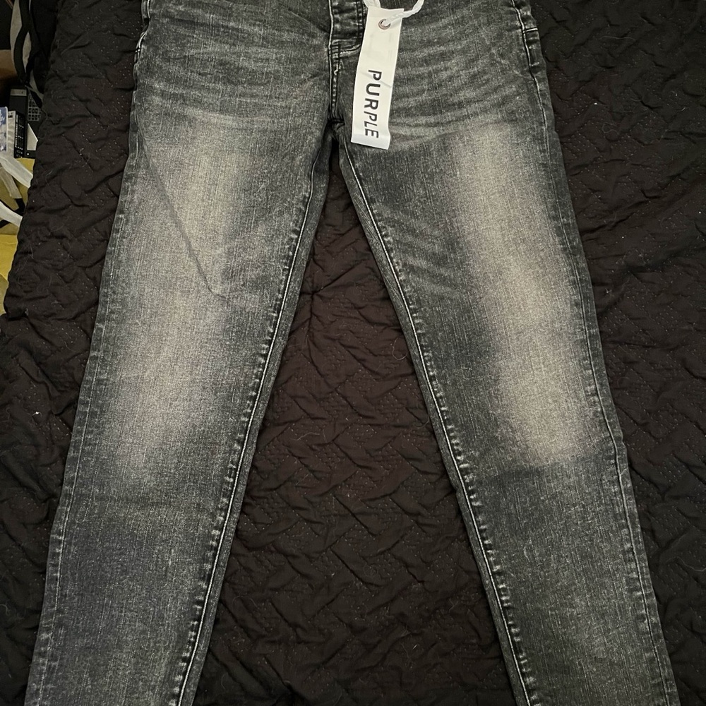 Gray Denim Jeans
